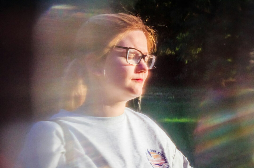 Portrait of a German woman researcher in her late thirties